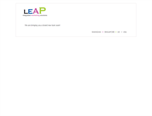 Tablet Screenshot of leapmarketingasia.com